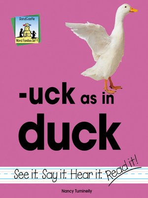 cover image of Uck As In Duck